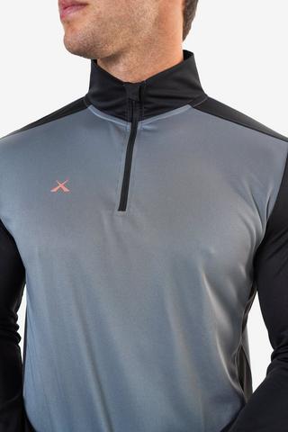 Dri-sport Quarter Zip Long Sleeve Top