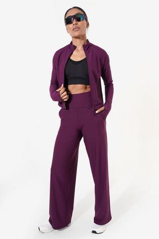 Zip-through Active Top
