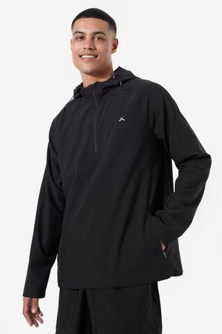 Hooded Quarter-zip Pullover