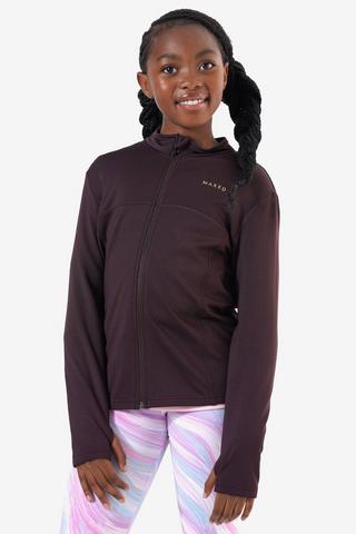Zip-through Active Top