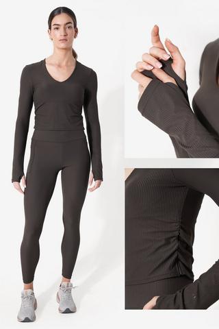 Elite Ribbed Long Sleeve T-shirt