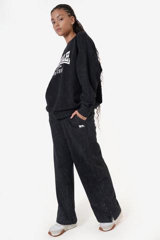 Lonsdale Fleece Wide Leg Jogger