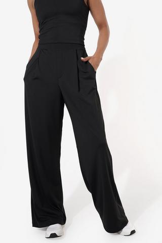 Technical Wide Leg Pants