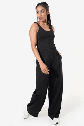 Technical Wide Leg Pants