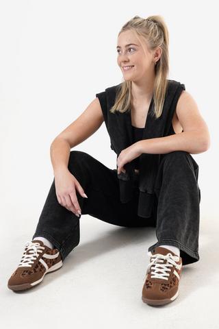 Fleece Wide Leg Pants