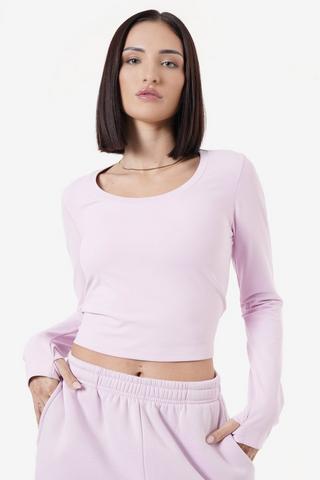 Long Sleeve Fitted T-shirt