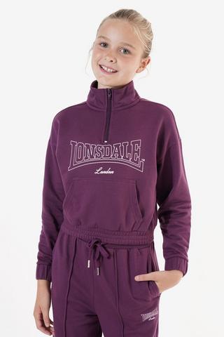 Lonsdale Quarter Zip Pullover