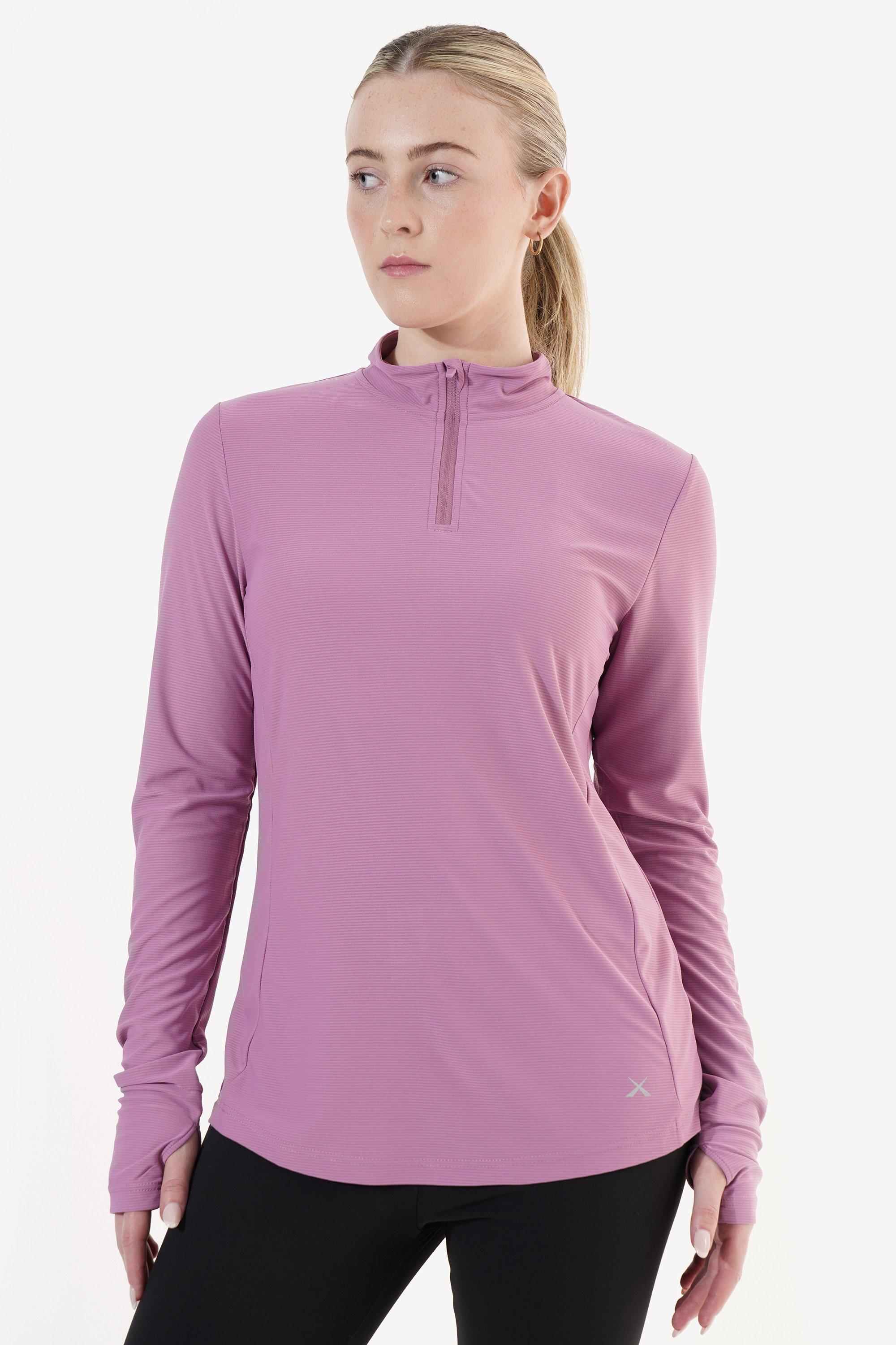 Long Sleeve Quarter Zip Top