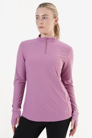 Long Sleeve Quarter Zip Top