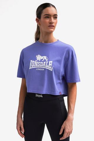 Lonsdale Cropped Boxy T-shirt