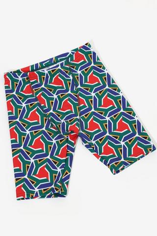 Sa Flag Mid-thigh Jammer - Boys'