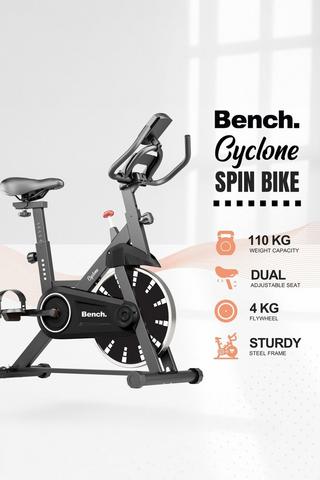 Bench Cyclone Indoor Performance Belt-drive Exercise Spin Bike