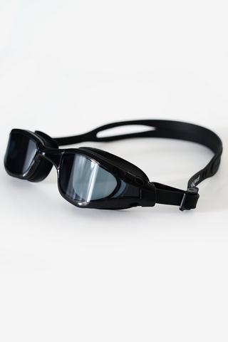 Gold Mirror Swimming Goggles - Junior