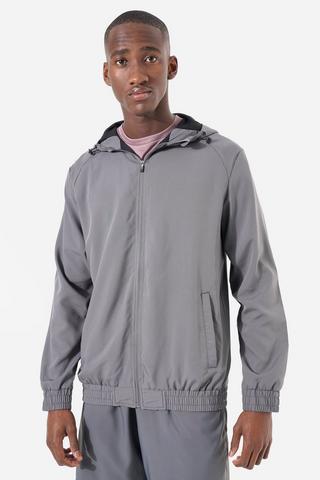 Zip-through Hooded Jacket