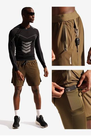 Elite Double Layer Running Shorts