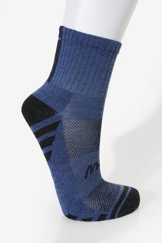 3-pack Cushioned Crew Socks - 8 -12