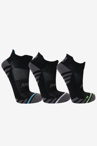 3-pack Active Ankle Socks 8-12