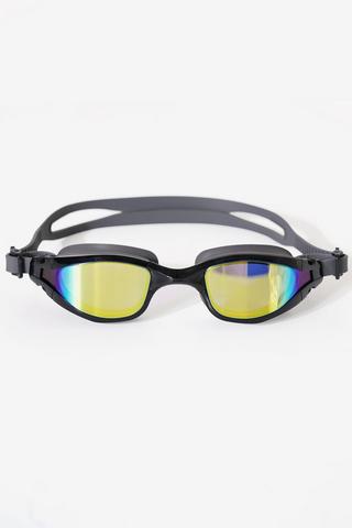 Silver Mirror Swimming Goggles - Senior