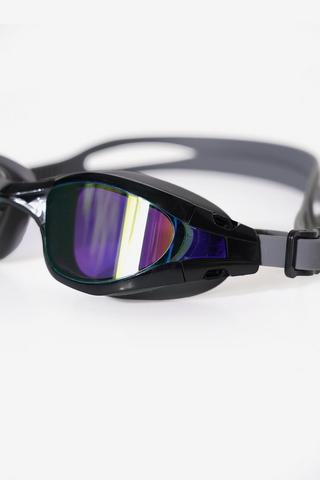 Silver Mirror Swimming Goggles - Senior