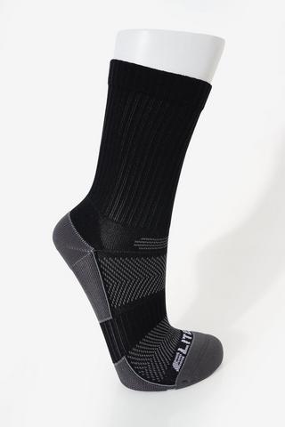 Elite Run Crew Socks 4-7