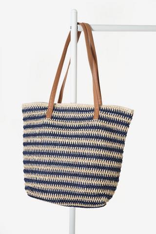 Straw Beach Bag