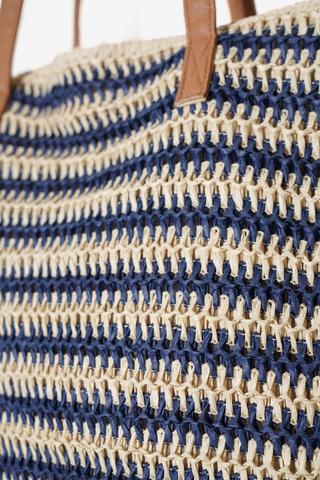 Straw Beach Bag