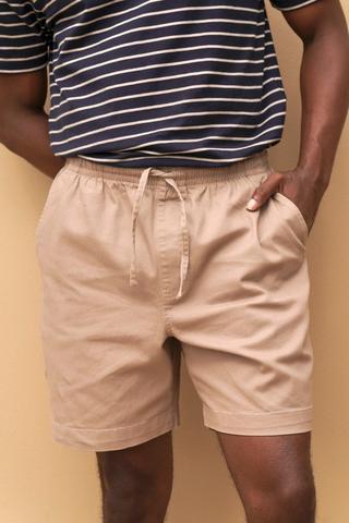 Twill Cotton Shorts