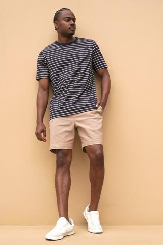 Twill Cotton Shorts