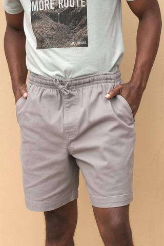 Twill Cotton Shorts