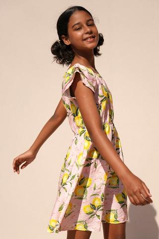Flutter Sleeve Dress