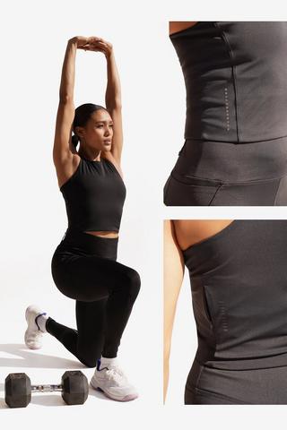 Elite Longer Length Crop Top
