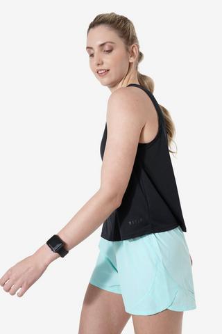 Technical Cropped Tank