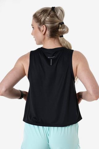 Technical Cropped Tank