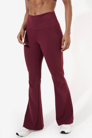 Wide Waist Bootleg Pants