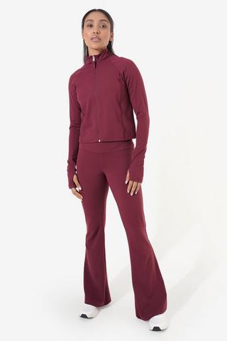 Wide Waist Bootleg Pants