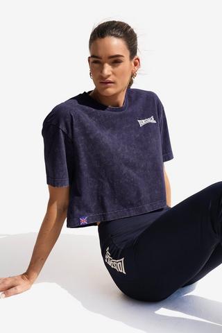 Lonsdale Cropped Boxy T-shirt