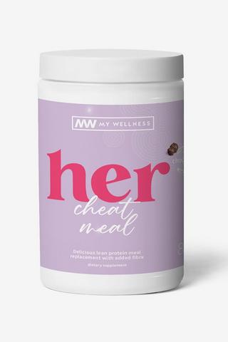 My Wellness Her Cheat Meal 800g - Chocolate