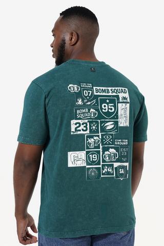 Bomb Squad Acid Wash T-shirt