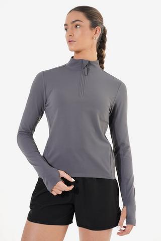Quarter-zip Technical Long Sleeve Top