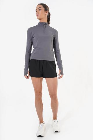 Quarter-zip Technical Long Sleeve Top