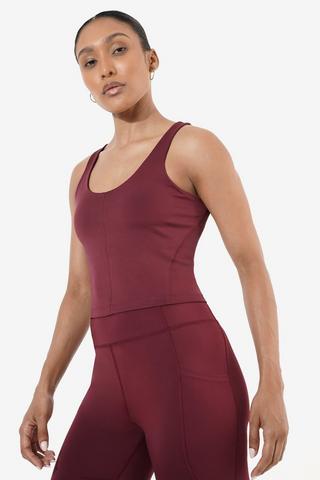 Technical Longer Length Crop Top