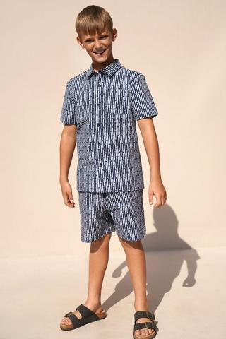 Seersucker Shorts