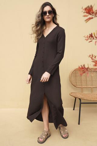 Long Sleeve Maxi Dress