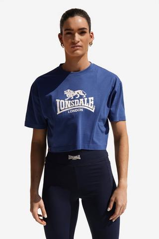 Lonsdale Cropped Boxy T-shirt