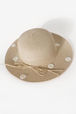 Straw Hat - Girls'