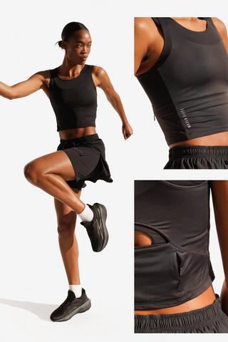 Elite Technical Cropped Tank