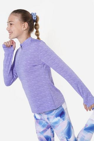 Long Sleeve Quarter Zip Top