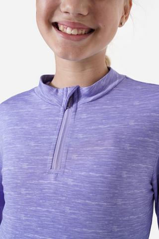 Long Sleeve Quarter Zip Top