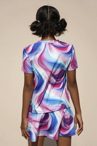 Textured T-shirt