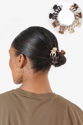 8-pack Mini Claw Hair Clips